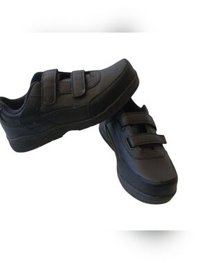 Men's Rugged Exposure Black Velcro Casual Sneakers 10.5